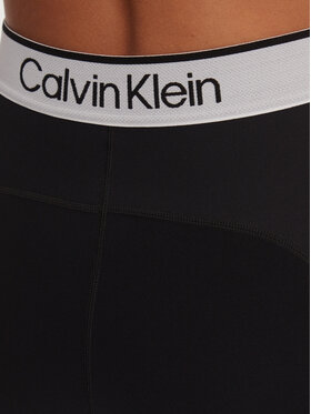 Calvin Klein Performance Leggings 00GWS4L649 Crna Slim Fit