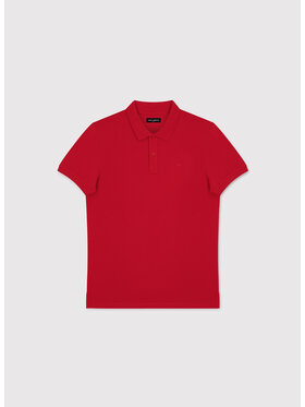 Pako Lorente Pako Lorente Polo P26SF-TX-003 Czerwony Classic Fit