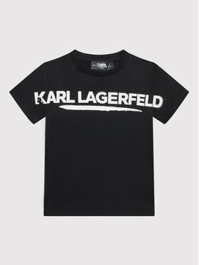 KARL LAGERFELD KARL LAGERFELD T-Shirt Z25336 M Černá Regular Fit