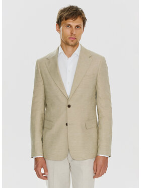 Pako Lorente Pako Lorente Marynarka P24SF-3X-010 Beżowy Slim Fit