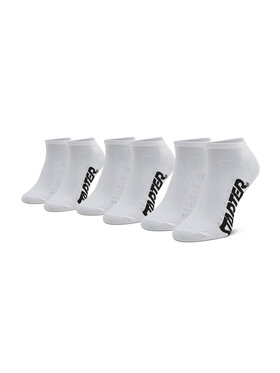 Starter Starter Комплект 3 чифта къси чорапи унисекс SUS-001 Бял