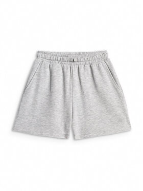 4F 4F Szorty sportowe BASIC+ Szary Oversize