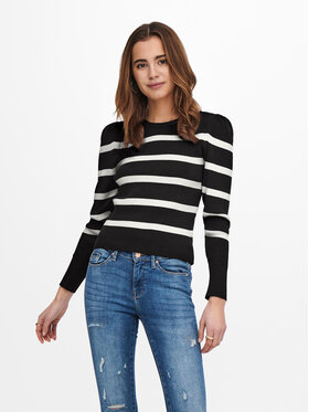 ONLY ONLY Sweter Sally 15251029 Czarny Regular Fit