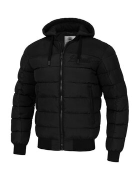 PITBULL PITBULL Kurtka zimowa HIDDEN Czarny Regular Fit
