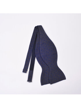 ELSNER ELSNER Motýlek BUTTERFLY Z JEDWABNEGO ŻAKARDU A1195 Hnědá