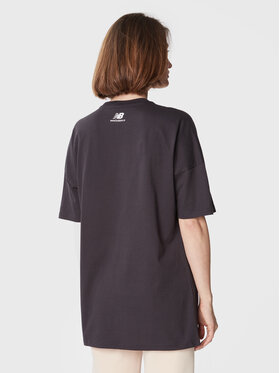 New Balance T-shirt WT23503 Crna Oversize