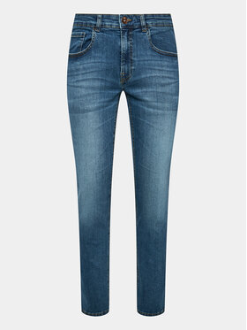 Redefined Rebel Redefined Rebel Jeansy 227040 Modrá Skinny Fit