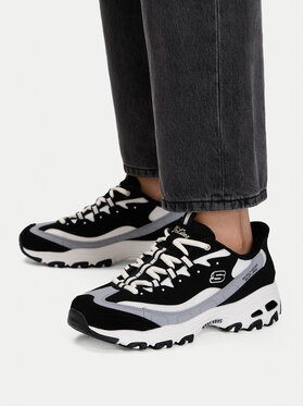 Skechers Skechers Sneakers Sport D'lites 150537/BKNT Negru