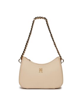 Tommy Hilfiger Tommy Hilfiger Rankinė Th Refined Chain Shoulder Bag AW0AW16079 Balta