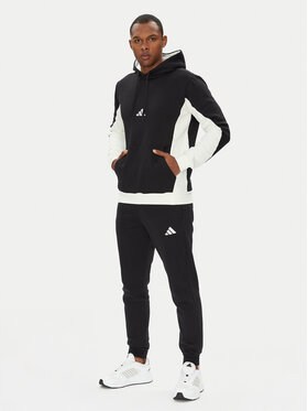 adidas adidas Tepláková súprava Fleece Colorblock KB5264 Čierna Regular Fit