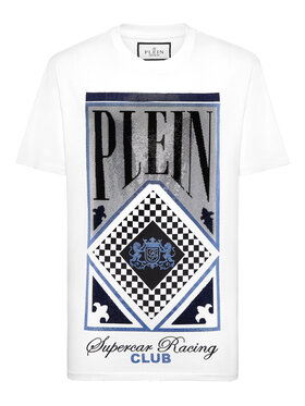 PHILIPP PLEIN PHILIPP PLEIN T-Shirt 21097 Biały Regular Fit