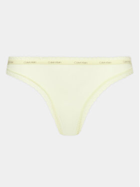 Calvin Klein Underwear Klasične Spodnje Hlačke 000QD3766E Rumena