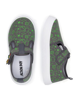 Action Boy Action Boy Pantofole CF3009-1 Grigio