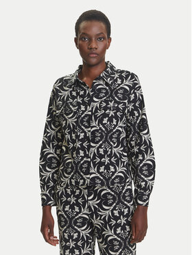 Olsen Olsen Camicia 12002145 Nero Regular Fit