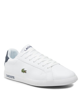 Lacoste Lacoste Sneakersy Graduate Bl21 1 Sma 7-41SMA0012042 Biały