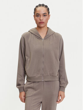 Nike Nike Mikina Chill Terry FN2415 Hnedá Relaxed Fit