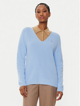 Tommy Hilfiger Tommy Hilfiger Sweater WW0WW44452 Kék Regular Fit