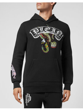 PHILIPP PLEIN PHILIPP PLEIN Mikina 4905 Černá Regular Fit