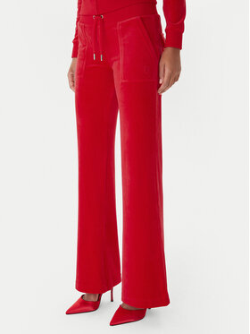 Juicy Couture Juicy Couture Spodnji del trenirke Layla JCSEBJ001 Rdeča Flared Leg