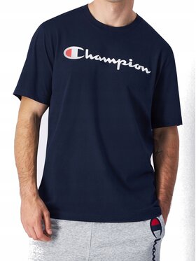 Champion Champion T-Shirt 220256-B501 Niebieski Standard Fit