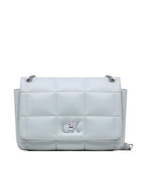Calvin Klein Calvin Klein Geantă Re-Lock Quilt Shoulder Bag K60K610454 Albastru