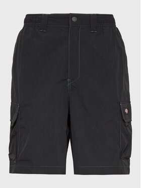 Dickies Dickies Szorty materiałowe JACKSON Cargo DK0A4YACBLK1 Czarny Regular Fit