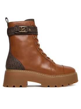 MICHAEL Michael Kors MICHAEL Michael Kors Šnurovacia obuv 40T5MAFE6L Hnedá
