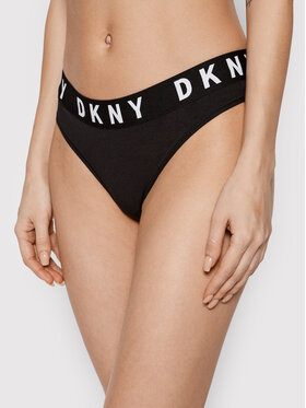 DKNY DKNY Kalhotky string DK4529 Černá