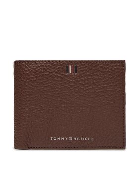 Tommy Hilfiger Tommy Hilfiger Didelė Vyriška Piniginė Th Central Cc Flap And Coin AM0AM11856 Ruda