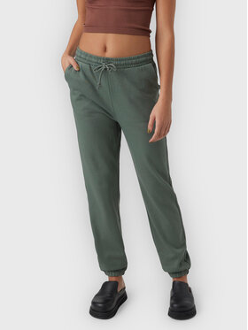 Vero Moda Vero Moda Spodnie dresowe Octavia 10273859 Zielony Regular Fit