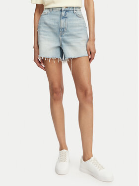 BOSS BOSS Szorty jeansowe 50558697 Niebieski jasny Regular Fit