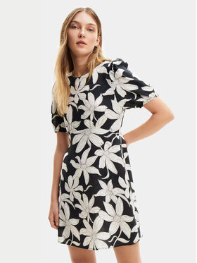 Desigual Desigual Літня сукня Nashville 24SWVW36 Чорний Straight Fit