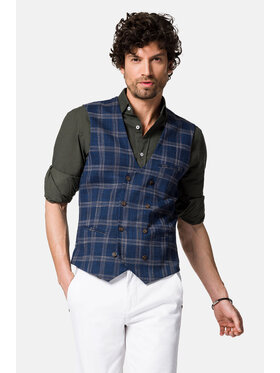 Lancerto Lancerto Kamizelka Sonora KA131123000013 Granatowy Slim Fit