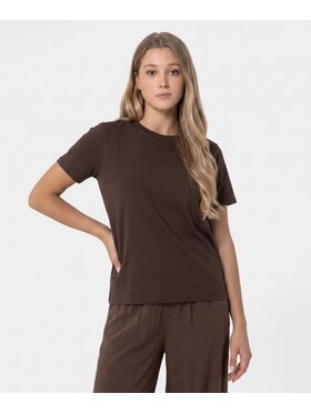 BASICLO BASICLO T-Shirt BSL-004-132 Brązowy Regular Fit