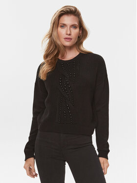 Liu Jo Liu Jo Sweater MF3005 MA51I Fekete Regular Fit