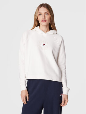 Tommy Hilfiger Tommy Hilfiger Bluza Graphic S10S101457 Biały Relaxed Fit