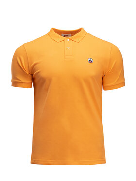 Jott Jott Polo SS24MPOL10-70A_3XL Pomarańczowy Regular Fit