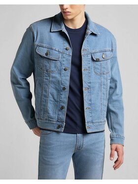 Lee Lee Kurtka jeansowa RIDER JACKET Niebieski Regular Fit