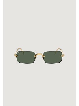 Ray-Ban Ray-Ban Okulary przeciwsłoneczne Rettangolare - Unisex Złoty