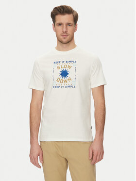 Blend Blend T-shirt 20718311 Bianco Regular Fit