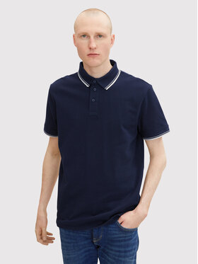 Tom Tailor Tom Tailor Polo 1032270 Granatowy Regular Fit