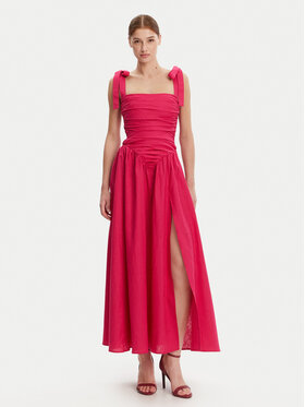 BARDOT BARDOT Sukienka koktajlowa 59877DB Różowy Regular Fit