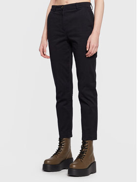 Pinko Chinos kelnes Camilla 1J112G A09R Juoda Slim Fit