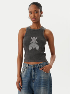 Patrizia Pepe Patrizia Pepe Marškinėliai 8M1768/J373-S763 Pilka Slim Fit