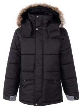 Lenne Lenne Kurtka anorak 23366-042 Czarny Basic Fit