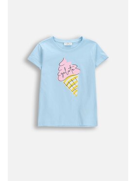 Coccodrillo Coccodrillo T-Shirt WC6143201QGK-036 Niebieski Regular Fit