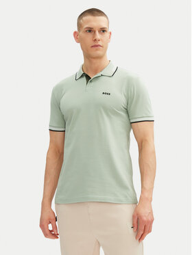 BOSS BOSS Polokošeľa Paul 50506193 Zelená Slim Fit