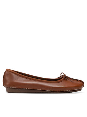 Clarks Clarks Балеринки Freckle Ice 203529304 Кафяв