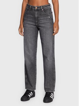 Wrangler Wrangler Jeansy Stargazer W27M41Z16 112320182 Szary Mom Fit