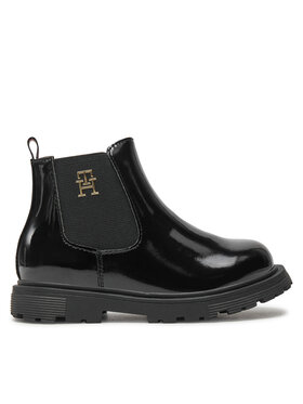 Tommy Hilfiger Tommy Hilfiger Botki Chelsea Boot T1A5-33563-0343 M Czarny